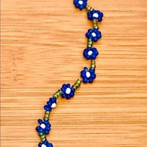 Woman’s Hand-Made Authentic Crystal Daisy Chain Bracelet